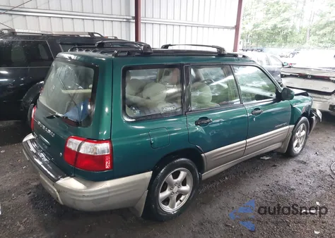 2001 Subaru Forester S from USA, damaged, VIN JF1SF65501HP00334